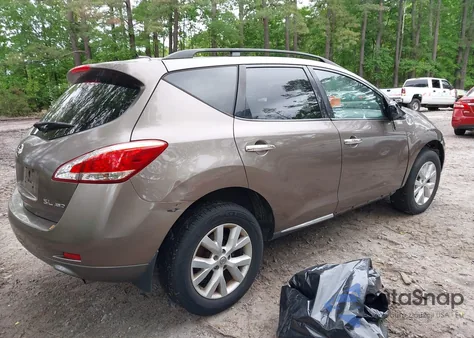 2011 Nissan Murano Sl from USA, damaged, VIN JN8AZ1MW0BW152606